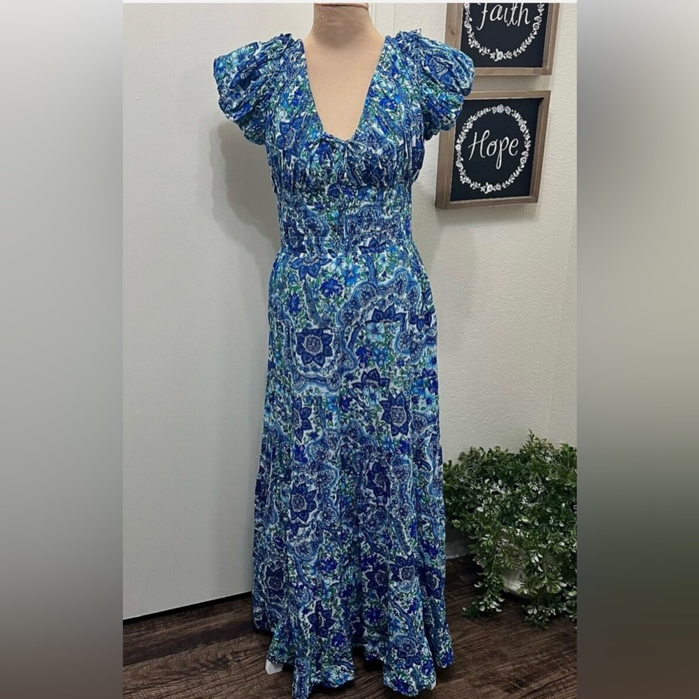 House of Harlow 1960 Floral Dress, Large